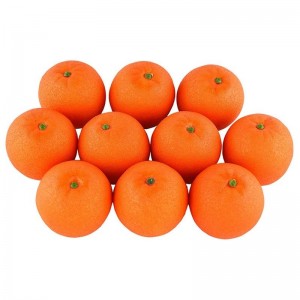 10Pcs Artificial Lifelike Simulation Orange Set Fake Fruit for Home House K U1C5 192090541737  253558825864